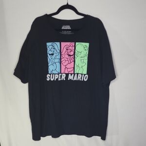 Super Mario Brothers Adult T-Shirt -  Yoshi, Mario, Luigi.